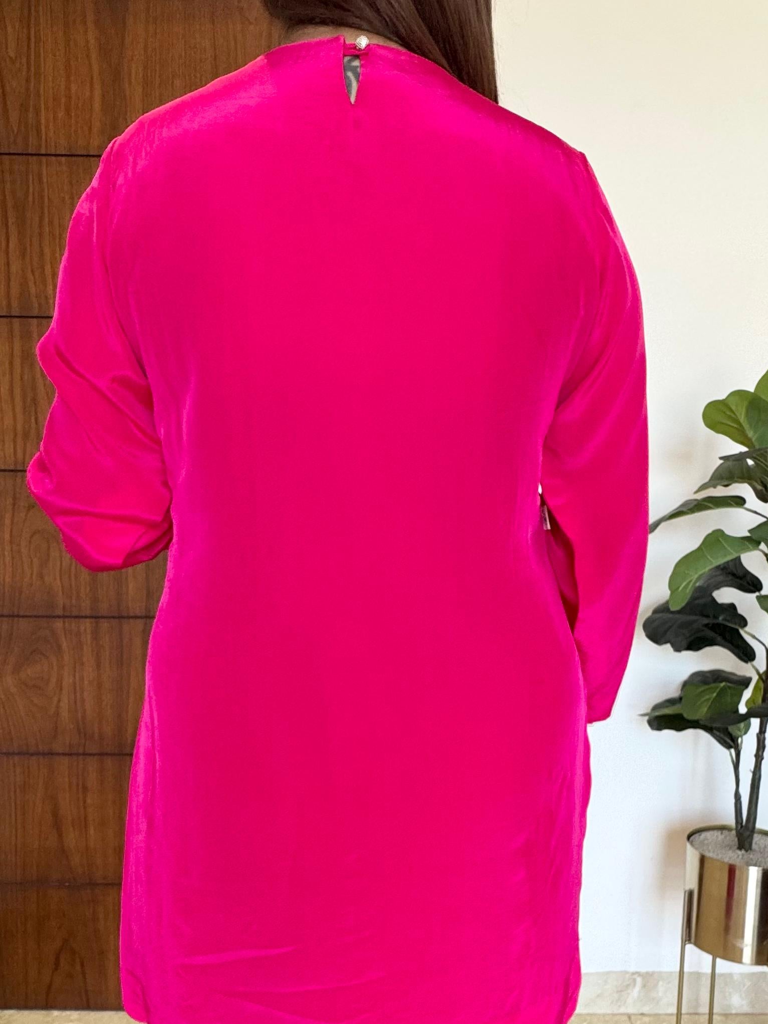 Rani Pink Noor-e-farsi suit set