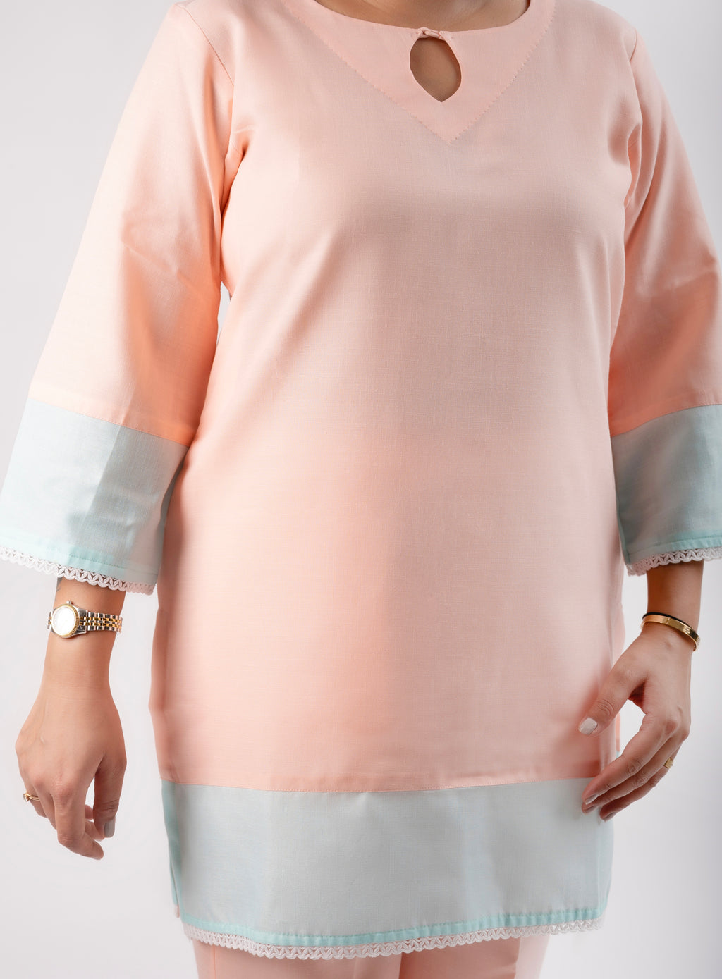 powder pink Everyday muse cotton co-ord set