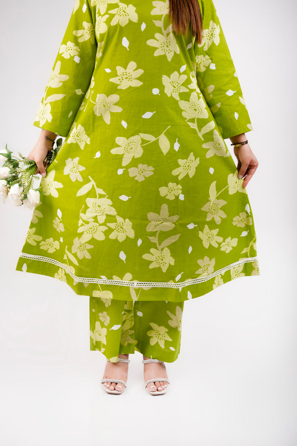 Light green flair & flow set